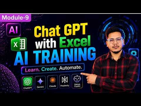 How to Use ChatGPT with Excel | Excel AI Training | Practical Guide | The Coding Box